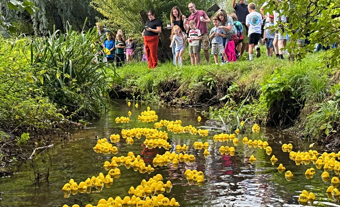 The 2026 Wistaston Duck Race